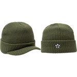 huf beanie visor one star (avocado)