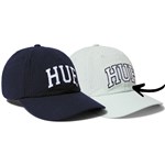 huf cap 6 panel curved visor arch logo (smoke green)