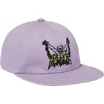 huf cap 6 panel zine (lavender)