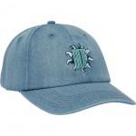 huf cap baseball polo apollo denim (light blue)