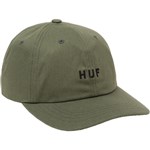 huf cap baseball polo curved visor set og logo (avocado)