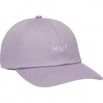 huf cap baseball polo curved visor set og logo (dust purple)