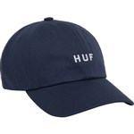 huf cap baseball polo curved visor essentials og logo (navy)