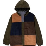 huf jacket cord contrast mountain (avocado)