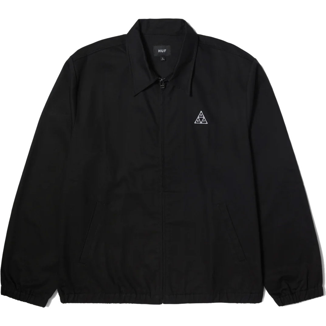 huf jacket set triple triangle shop (black)