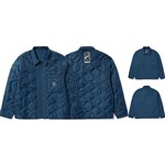 huf jacket shacket mason (oil blue) reversible