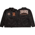 huf jacket thrasher coach coaches split (black)