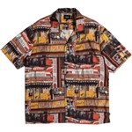 huf shirt short sleeves corner store resort (multi)