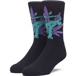 huf socks blacklight panther (black)