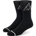 huf socks essentials triple triangle (black)