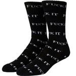 huf socks fuck it (black)