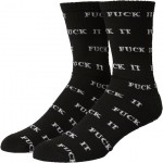 huf socks fuck it glow ((black)