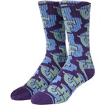huf socks mo'rex (purple)