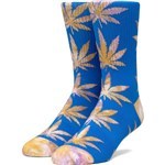huf socks plantlife tie dye leaves (olympian blue)