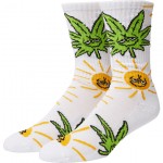 huf socks sunny buddy (white)