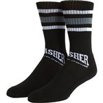 huf socks thrasher center field (black)