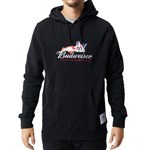 huf sweatshirt budweiser hood heritage (black)