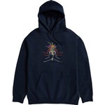 huf sweatshirt hood community garden (navy)