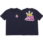 huf tee shirt crown logo (navy)