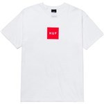 huf tee shirt essentials box logo (white)