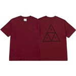 huf tee shirt girls triple triangle (bloodstone)