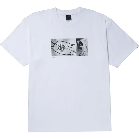 huf tee shirt mason photos (white)