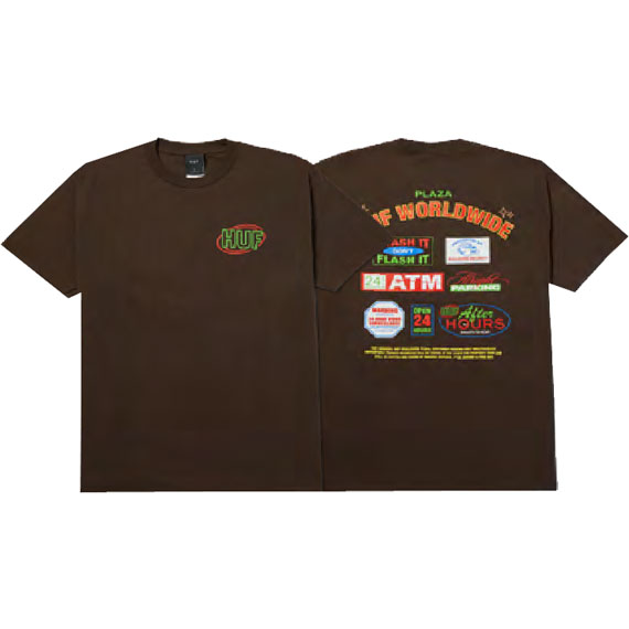 huf tee shirt promo (bison)