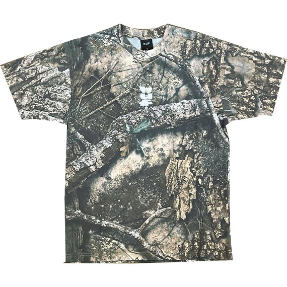 huf tee shirt real tree megablast (real trees)