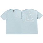 huf tee shirt set triple triangle (sky)