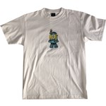 huf tee shirt shroomery (white)