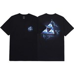 huf tee shirt storm triple triangle (black)