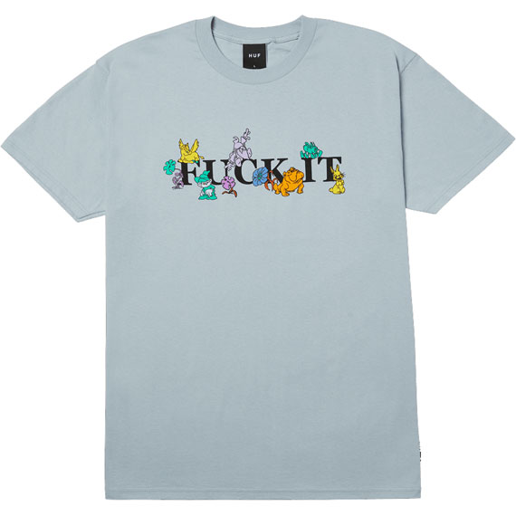 huf tee shirt trip (sky)