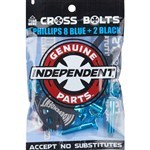 independent bolts genuine parts cross (blue/black) phillips 1