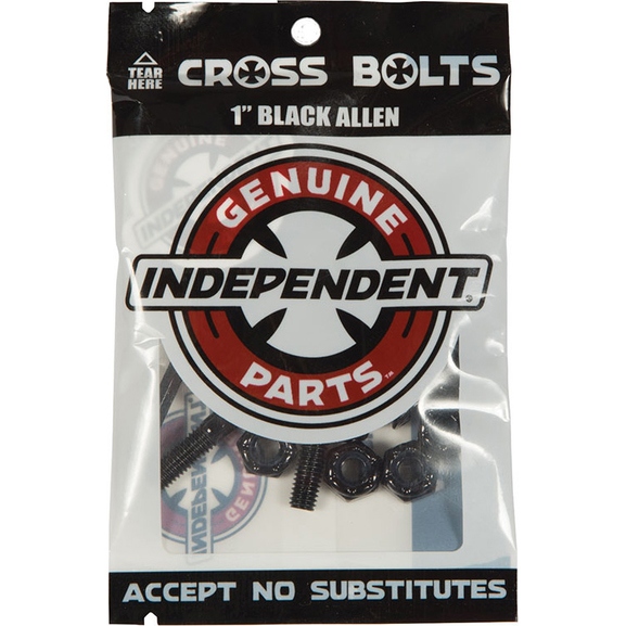 independent bolts genuine parts cross (black) allen 1