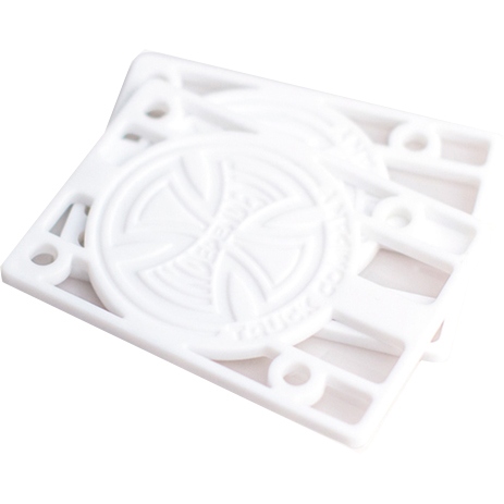 independent pads riser (white) 1/8