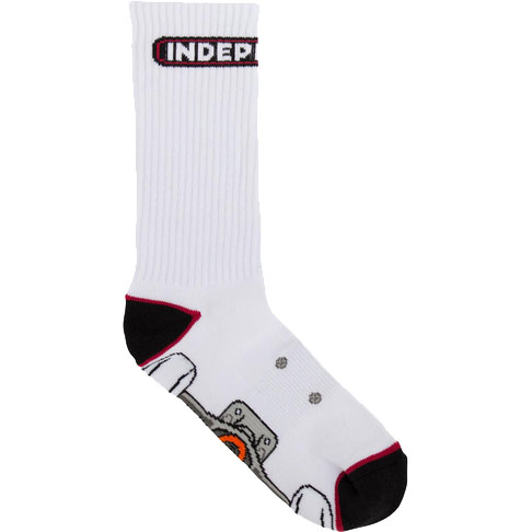 independent socks truck (white)