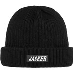 jacker beanie short logo team (black)