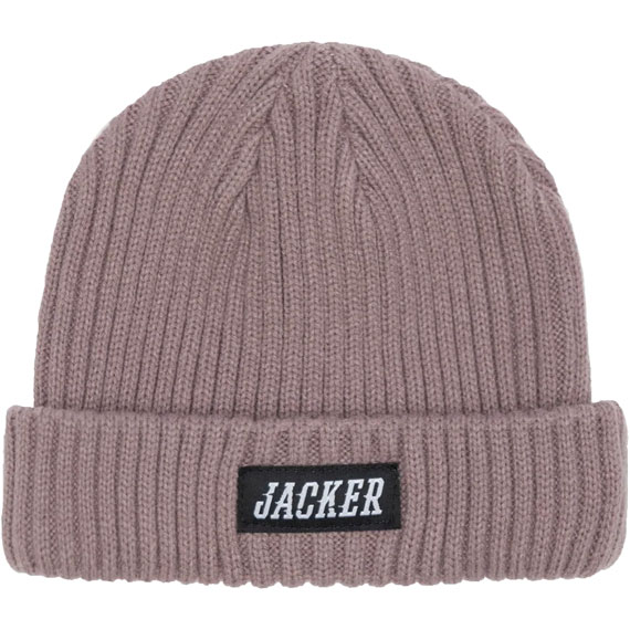 jacker beanie short logo team (grape)