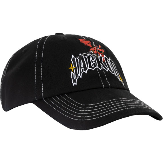 jacker cap 6 panel hells bells (black)