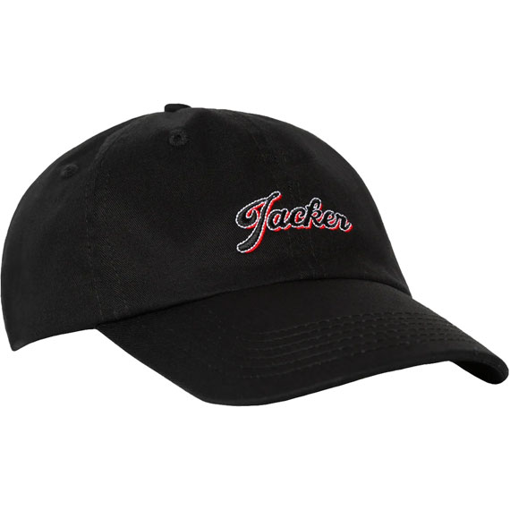 jacker cap 6 panel lobster service (black)