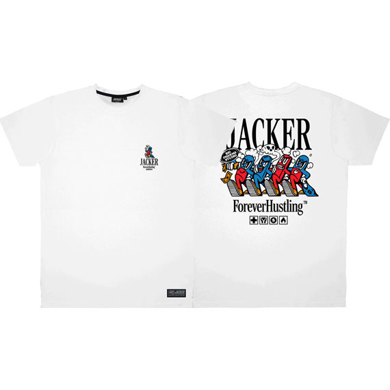 jacker tee shirt big pharma (white)