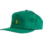 krooked cap snapback shmoo (dark green/yellow)