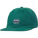 krooked cap strapback eyes (green denim)