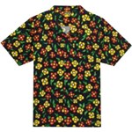 krooked shirt short sleeves aloha flower (multicolor)
