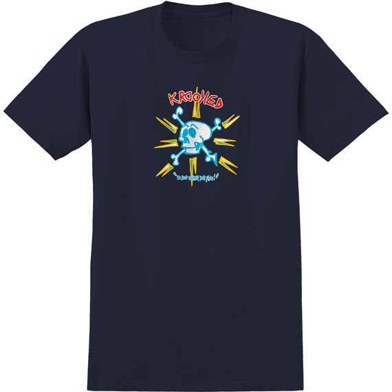 krooked tee shirt style (navy)