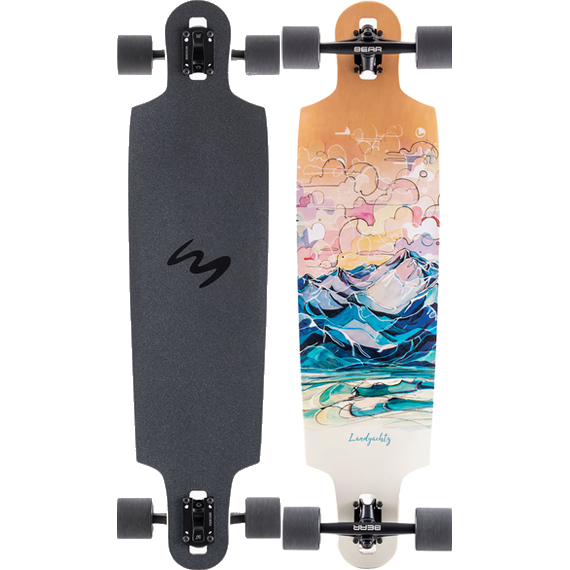 landyachtz longboard drop cat 38 vibes 38.6x9.9