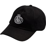 last resort ab cap 6 panel dad hat atlas logo (black)