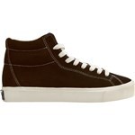 last resort ab shoes vm003 suede hi (chocolate brown/white)