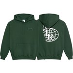 last resort ab sweatshirt hood atlas monogram (forest green)
