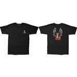 loser machine tee shirt free hand (black)